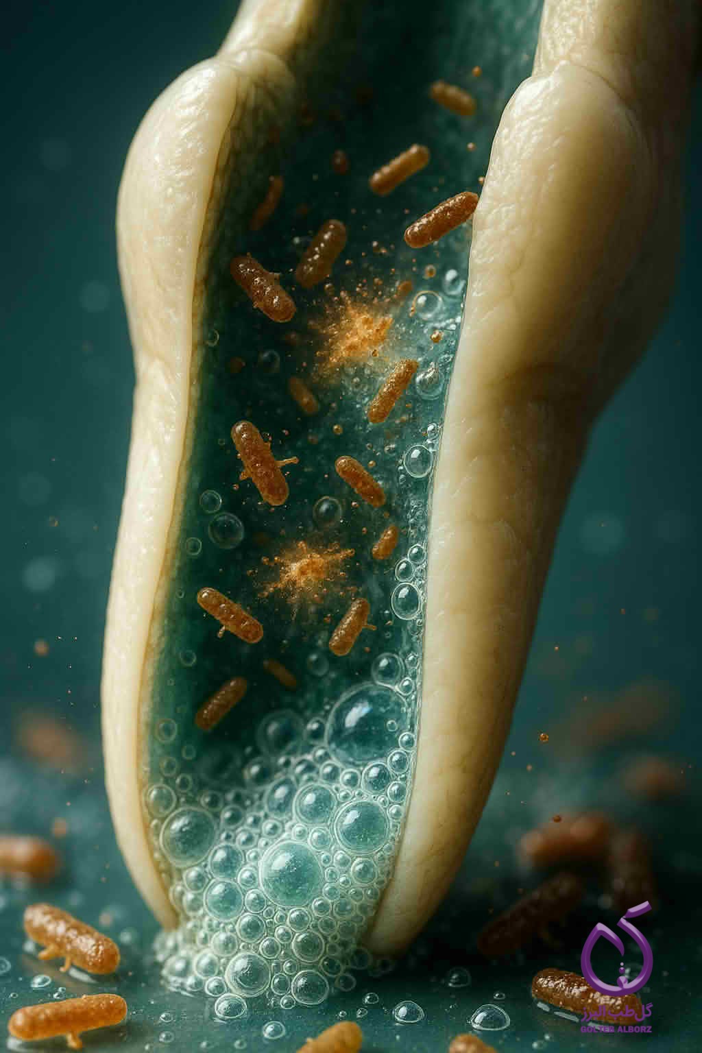 باکتری و میکروارگانیسم های موجود در روت کانال